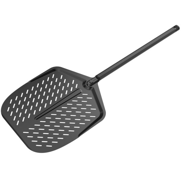 Witt Pizzaspade 14" kulfiber lang Sort