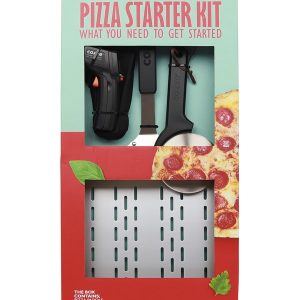 cozze gavesæt med pizzaspade, termometer & pizzaskære 3 dele